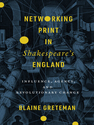 cover image of Networking Print in Shakespeare's England